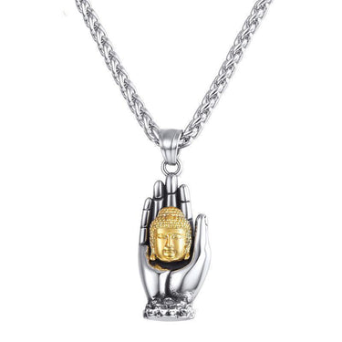 Offerings of Buddha Stainless Steel Necklace-Your Soul Place